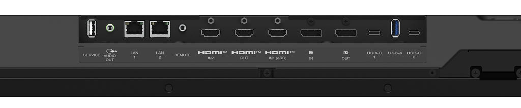 Sharp MultiSync M502 Écran plat de signalisation numérique 127 cm (50") LCD 550 cd/m² 4K Ultra HD Noir 24/7