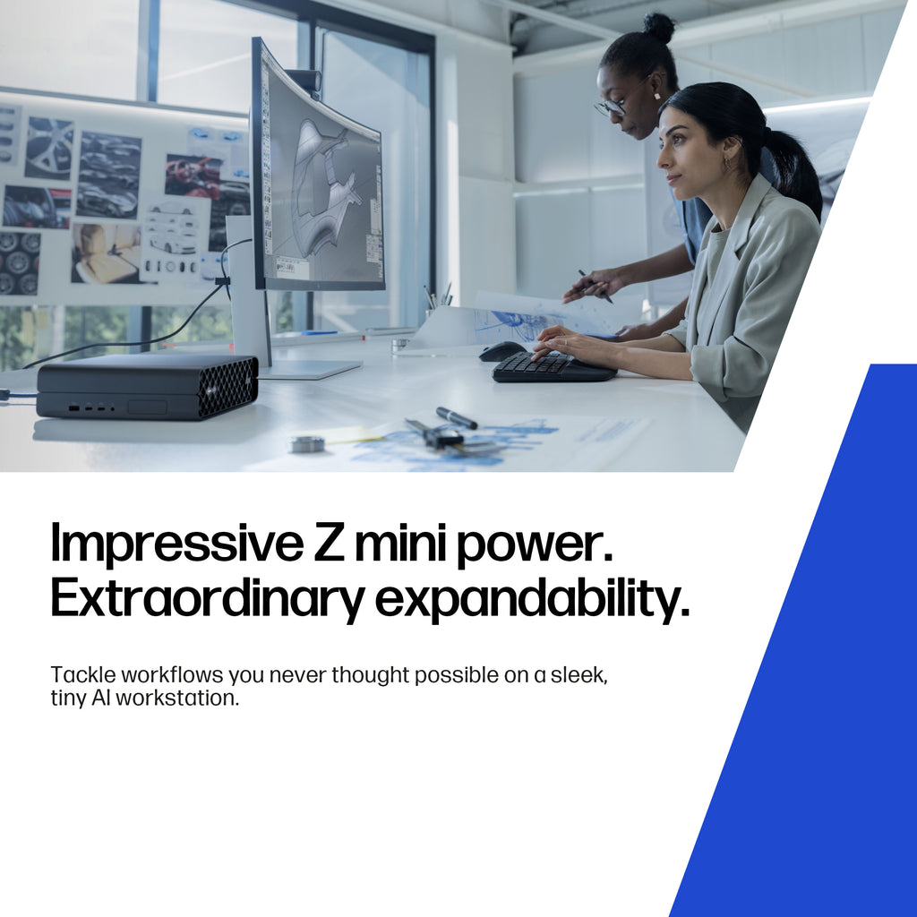 HP Workstation Z2 G1i Mini Core Ultra 7 265, 32GB RAM, 1TB SSD, NVIDIA RTX A1000, Windows 11 Pro