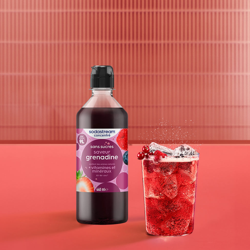Sodastream Concentré Grenadine sans sucres 440ml
