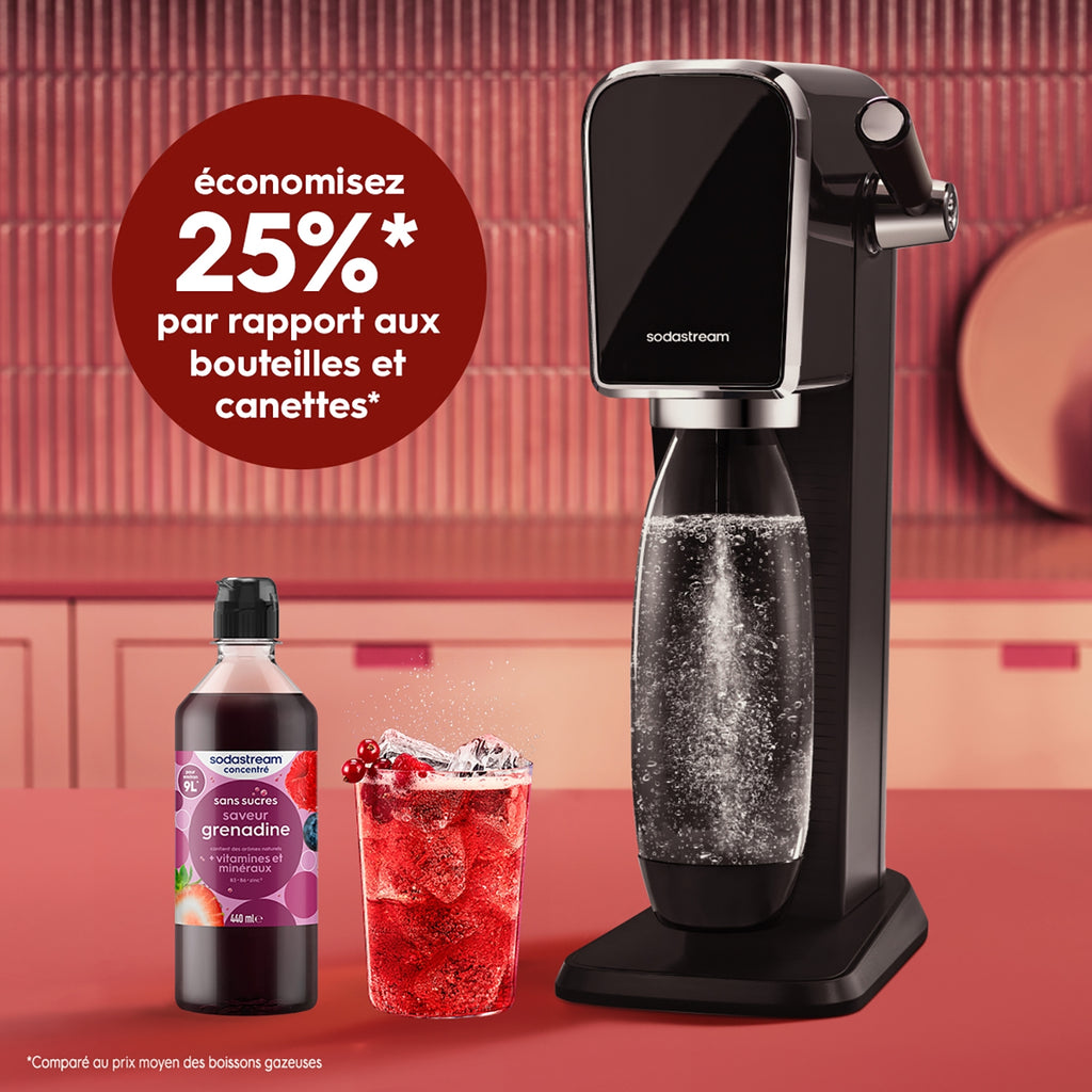 Sodastream Concentré Grenadine sans sucres 440ml