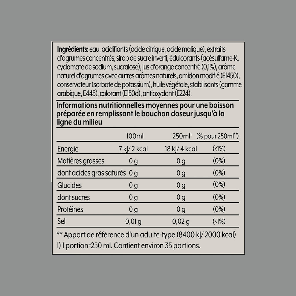Sodastream Concentré Agrumes sans sucres 440ml