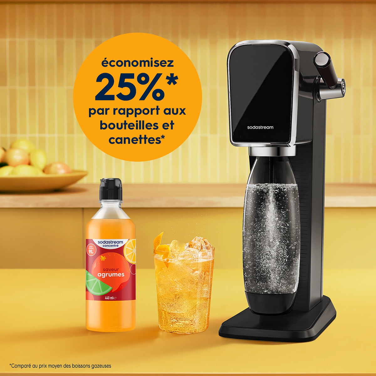 Sodastream Concentré Agrumes 440ml