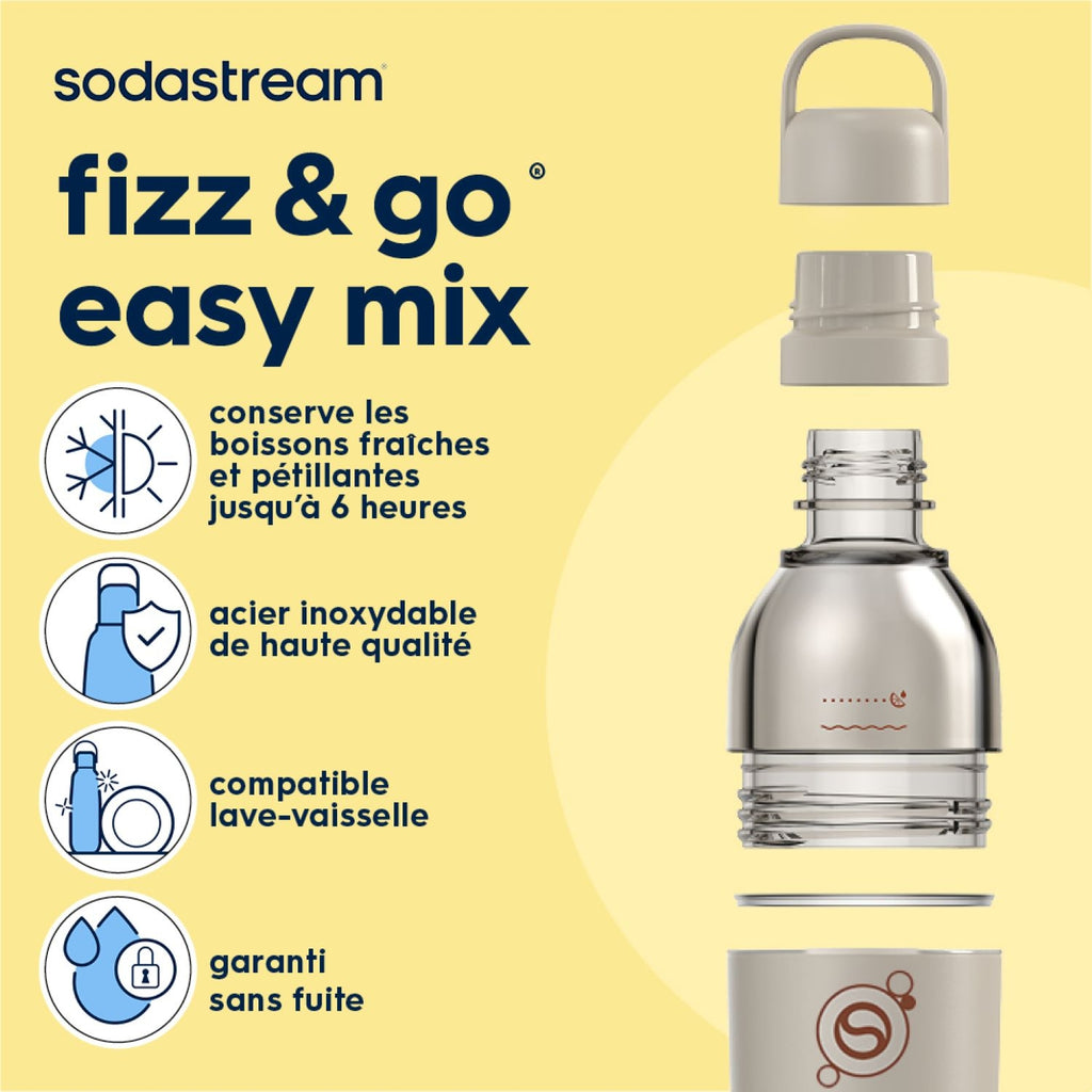 Sodastream Bouteille Isotherme en Acier Inoxydable - 0,71L