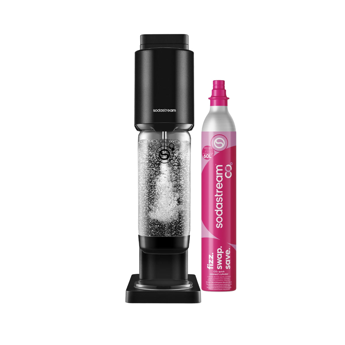 Sodastream Machine à gazéifier Fresh Noire