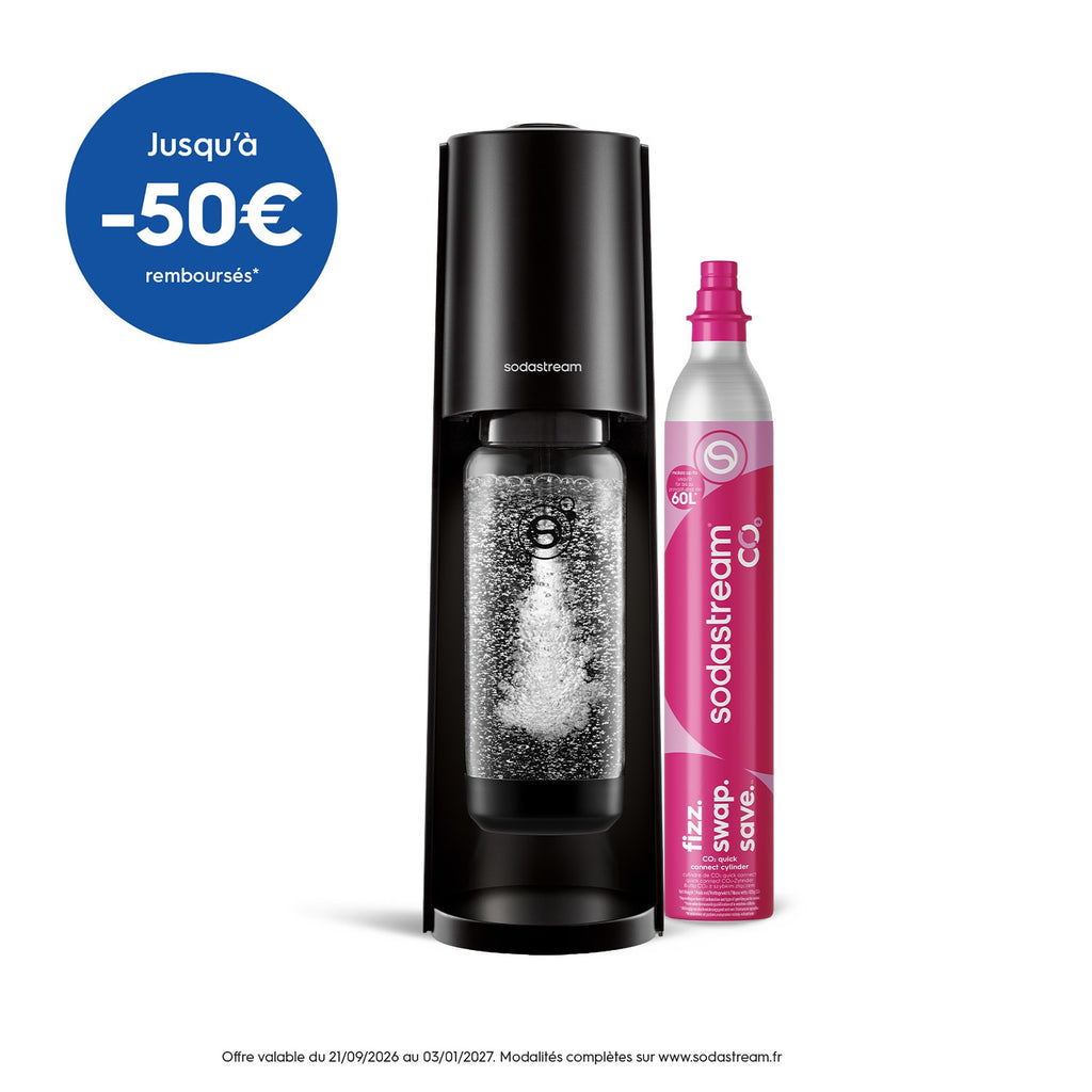 Sodastream Machine à gazéifier Classic - Noire