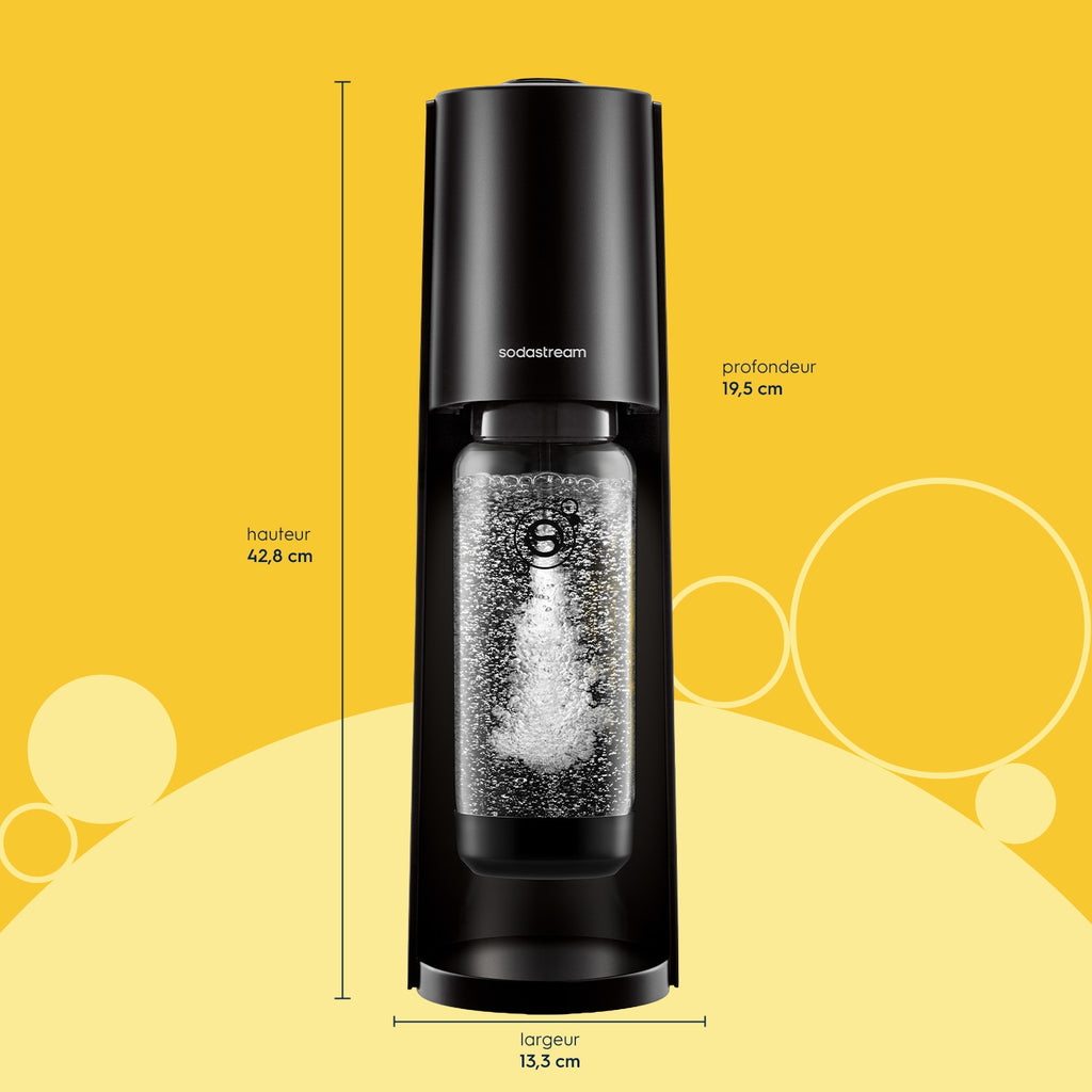 Sodastream Machine à gazéifier Classic - Noire