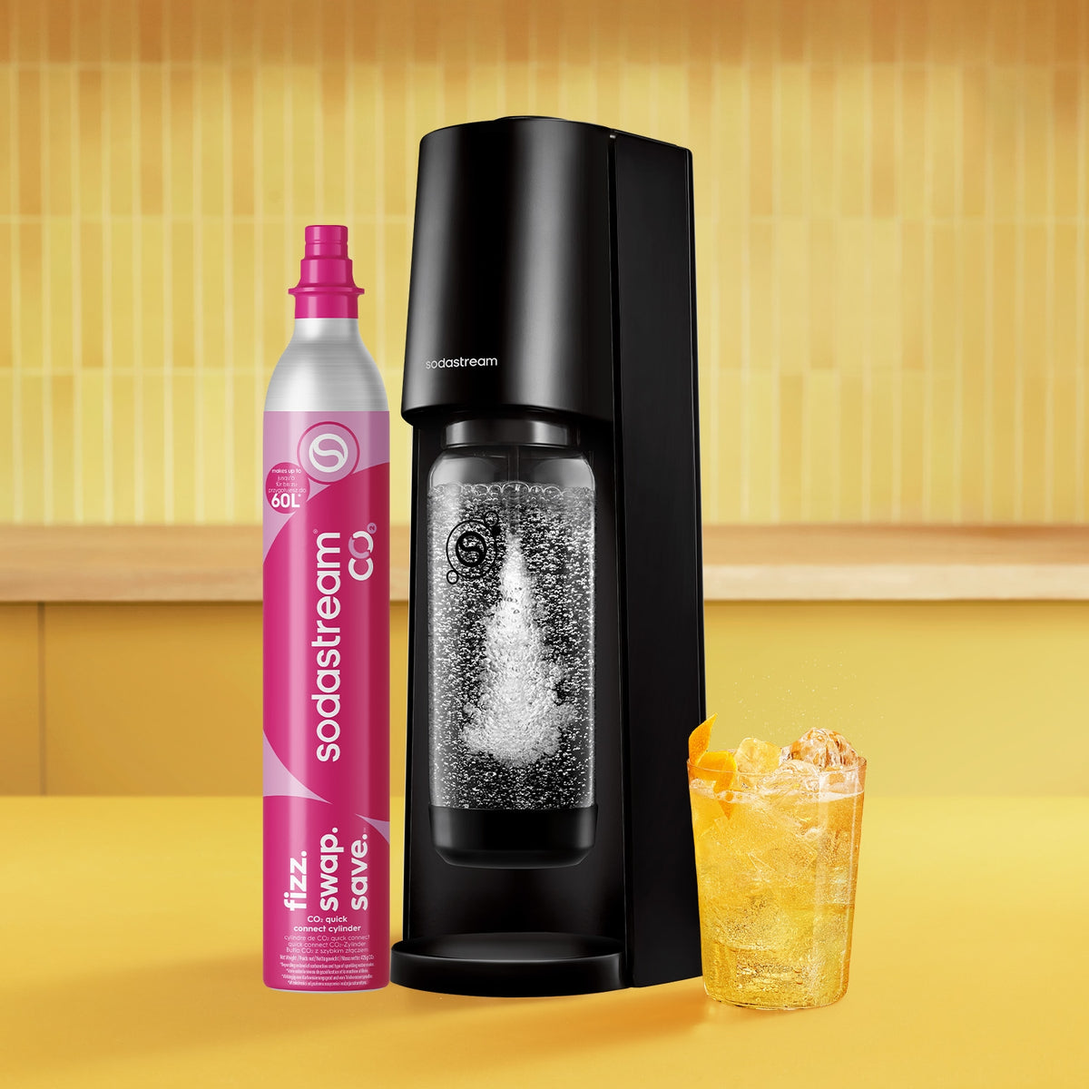 Sodastream Machine à gazéifier Classic - Noire