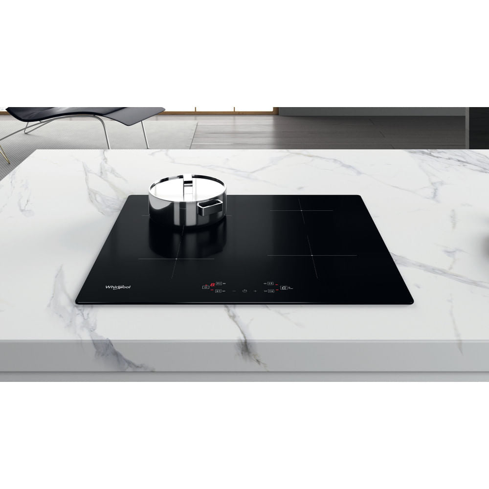 Whirlpool WS Q2160 NE Noir Intégré 59 cm Plaque avec zone à induction 4 zone(s)