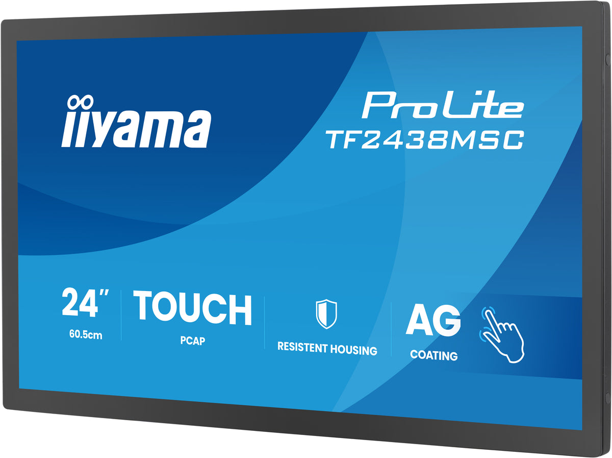 iiyama TF2438MSC-B2 Écran Tactile 60,5 cm (23.8") Full HD 1920 x 1080 pixels