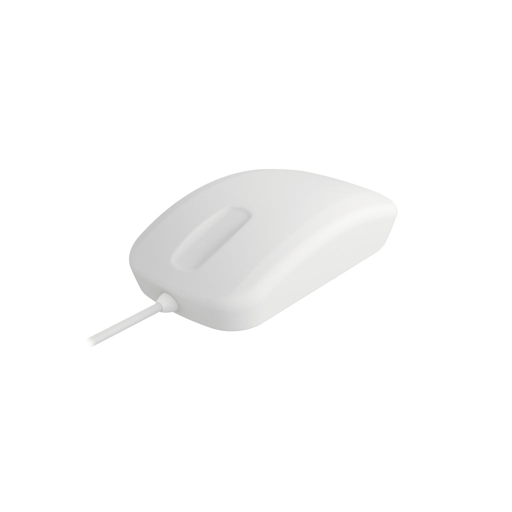 Contour Design Active Key Contour QuickClean Souris Médicale IP68 Molette de Défilement Filaire Blanc PMH3