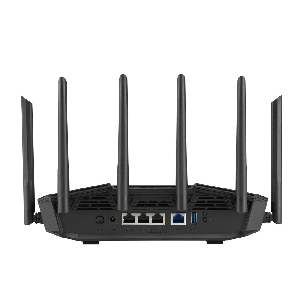 ASUS 90IG0A30-MO9C00 routeur sans fil 2.5 Gigabit Ethernet Tri-bande (2,4 GHz / 5 GHz / 6 GHz) Noir