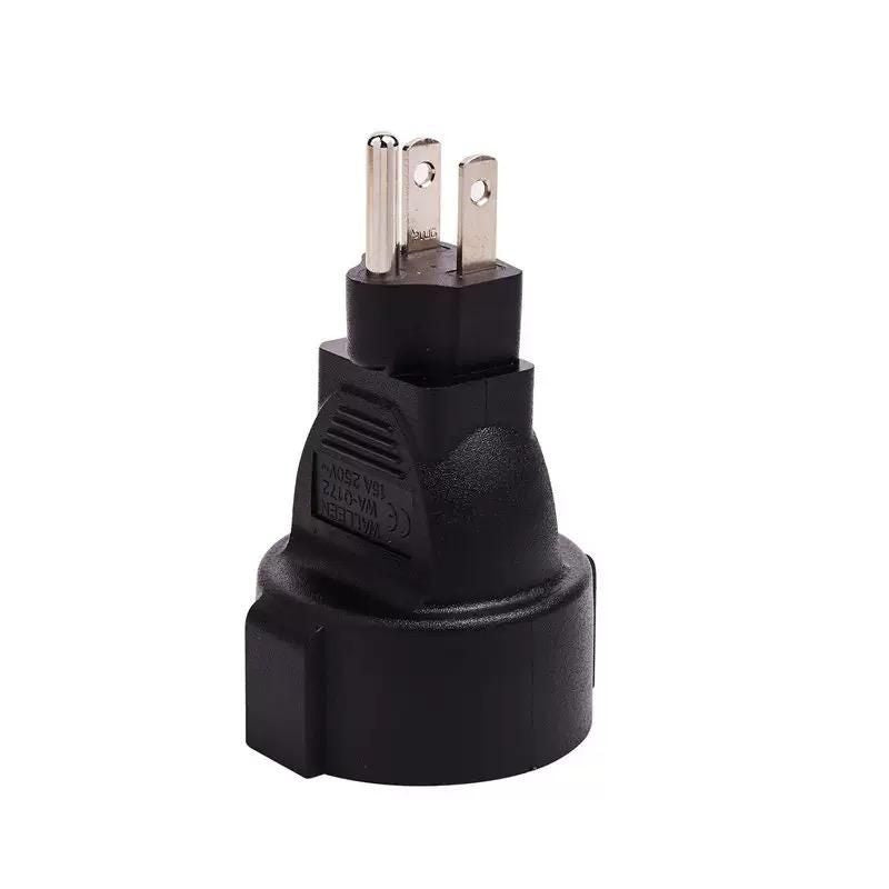 Microconnect PETRAVEL3 adaptateur prise d'alimentation Type B Type F Noir