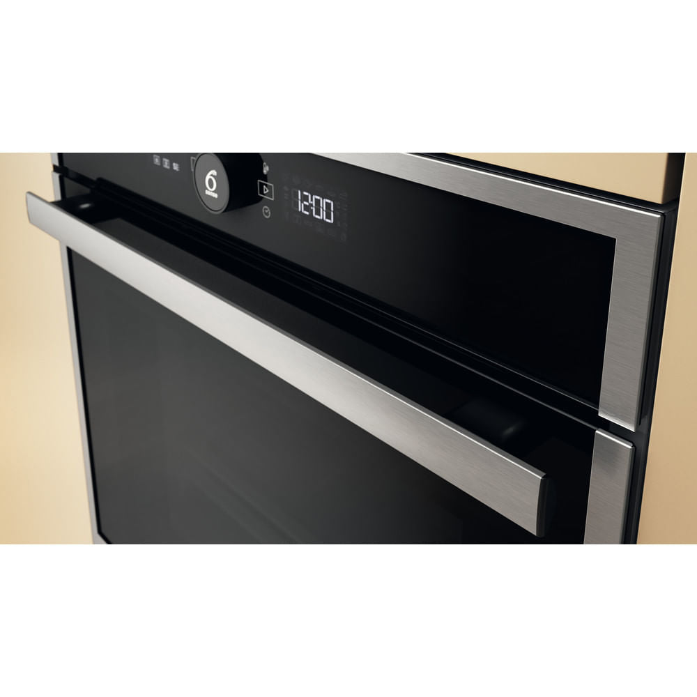 Whirlpool WOI4S8CM1SXA 73 L Noir, Acier inoxydable