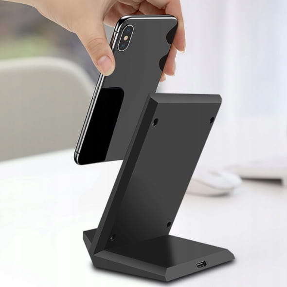 Chargeur sans fil à induction FAST CHARGE 15 W USB-C pour Apple, Samsung et autres appareils - Zenwire A5