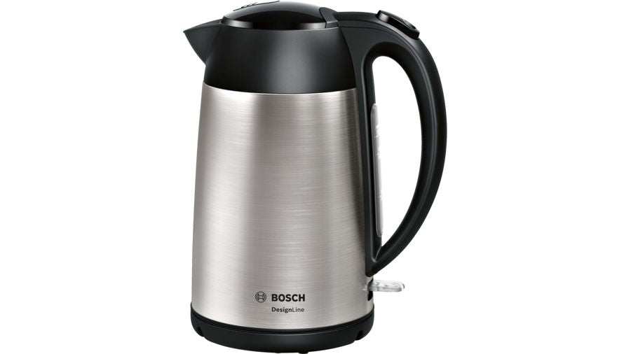 Bosch Bosch TWK3P420 bouilloire 1,7 L 2400 W Noir, Acier inoxydable
