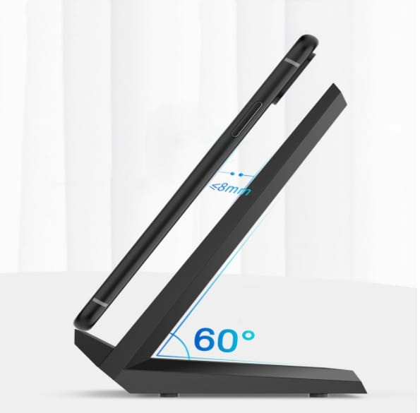 Chargeur sans fil à induction FAST CHARGE 15 W USB-C pour Apple, Samsung et autres appareils - Zenwire A5