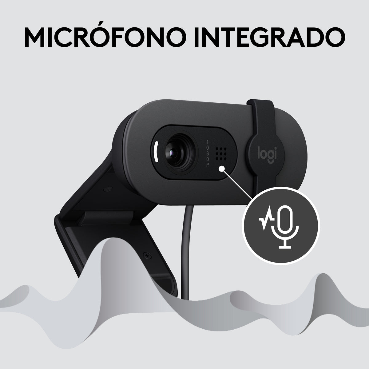 WEBCAM LOGITECH BRIO 100 FULL HD GRAPHIT