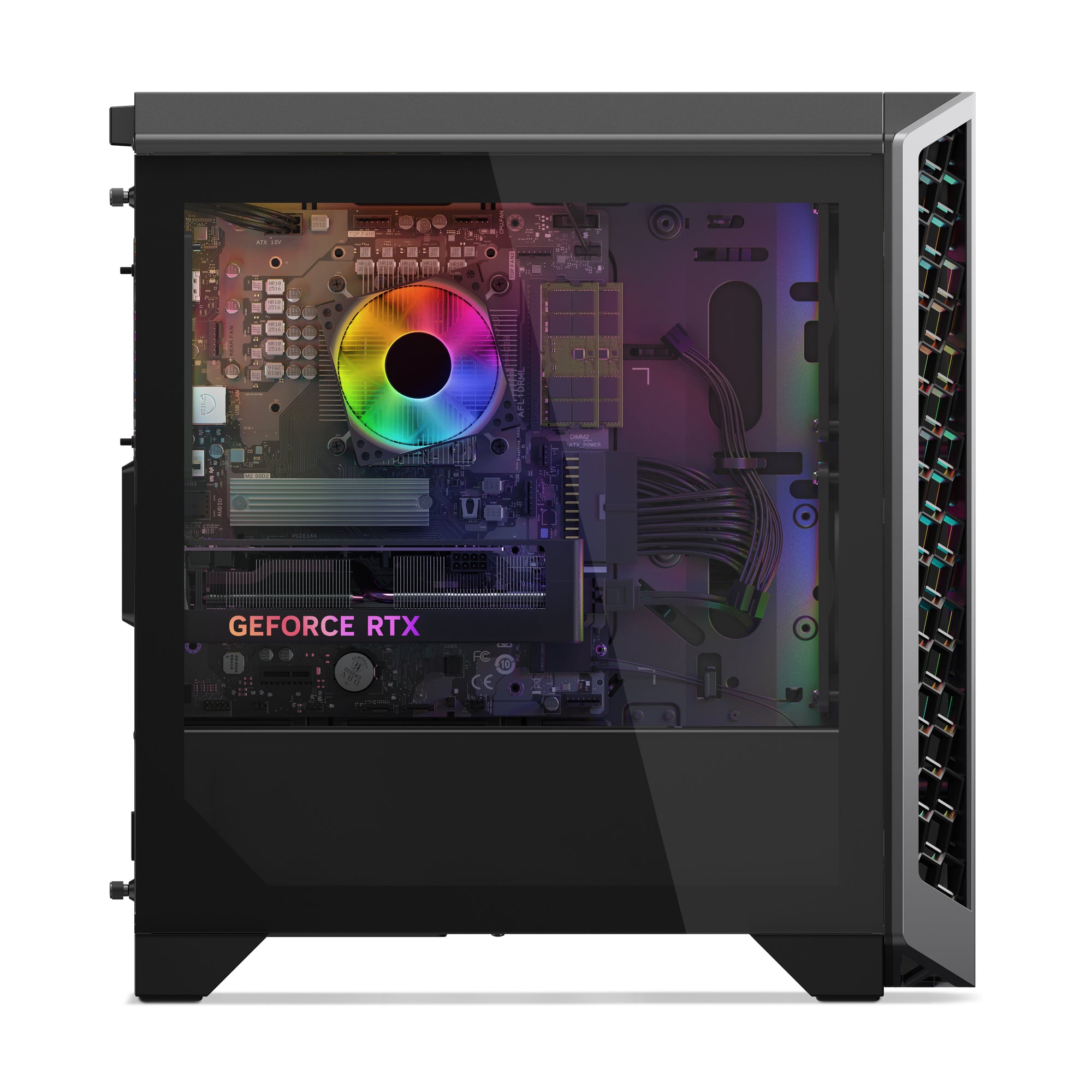 Lenovo LOQ Tower 26ADR10 AMD Ryzen™ 7 8745HX 32 Go DDR5-SDRAM 1 To SSD NVIDIA GeForce RTX 5070 Windows 11 Home PC Noir