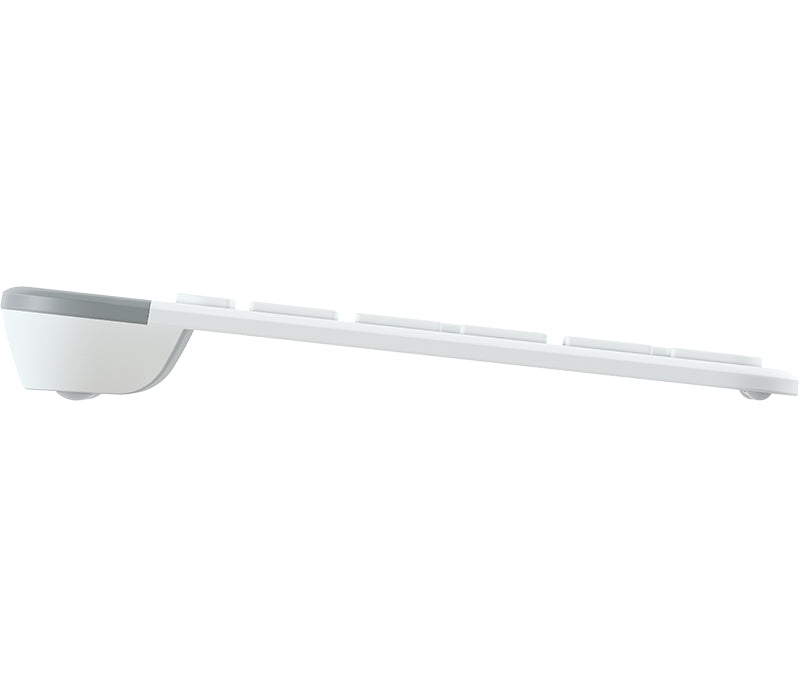 Logitech 920-009201 teclado Ratón incluido Universal RF inalámbrico QWERTY Nórdico Blanco