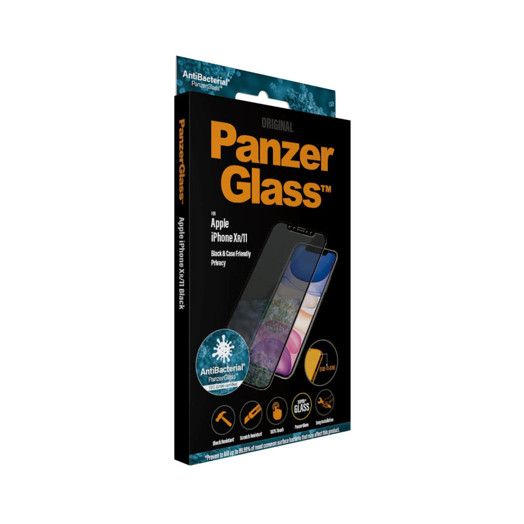 PanzerGlass ® Privacy Screen Protector iPhone 11 | XR | Edge-to-Edge Protection d'écran transparent Apple 1 pièce(s)