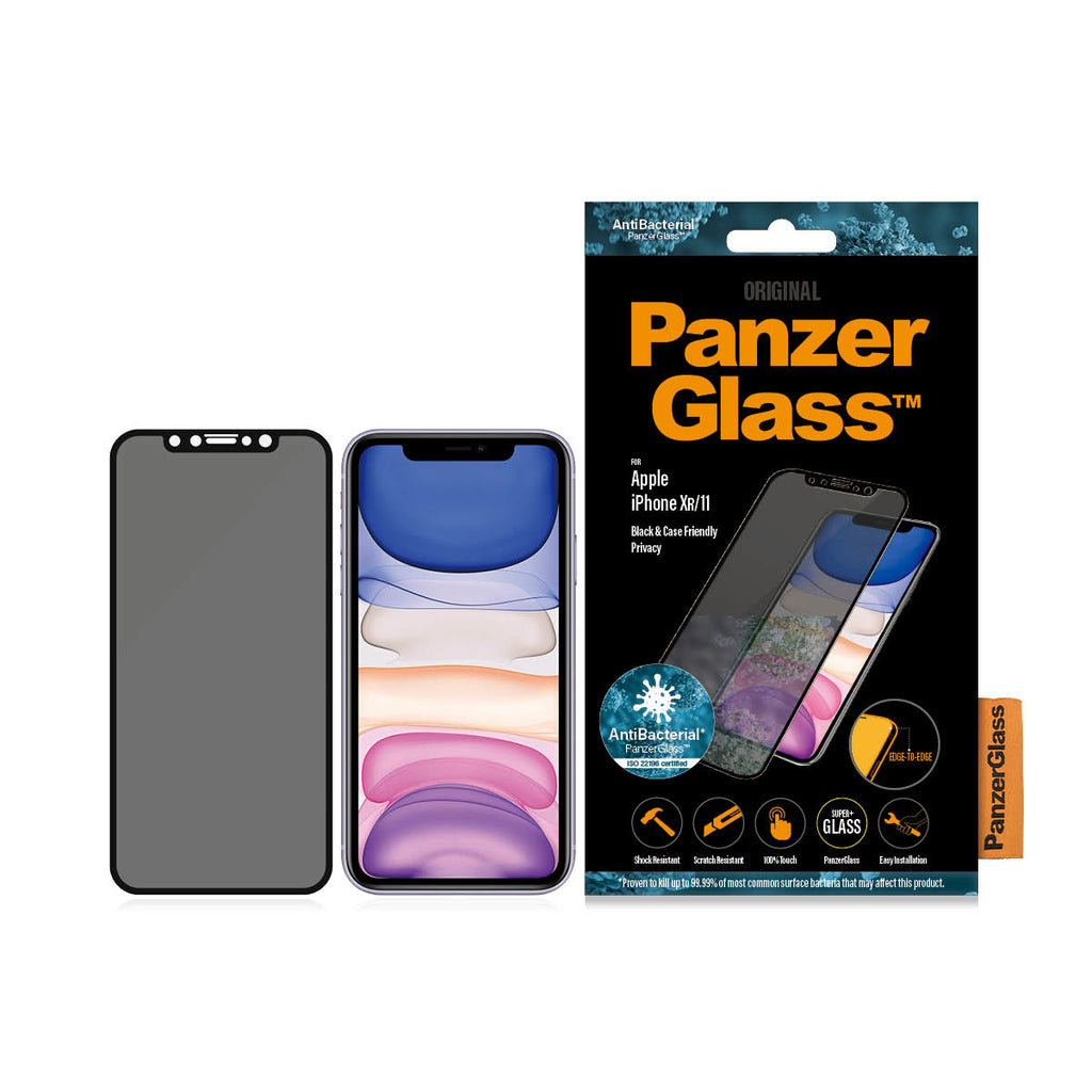 PanzerGlass ® Privacy Screen Protector iPhone 11 | XR | Edge-to-Edge Protection d'écran transparent Apple 1 pièce(s)