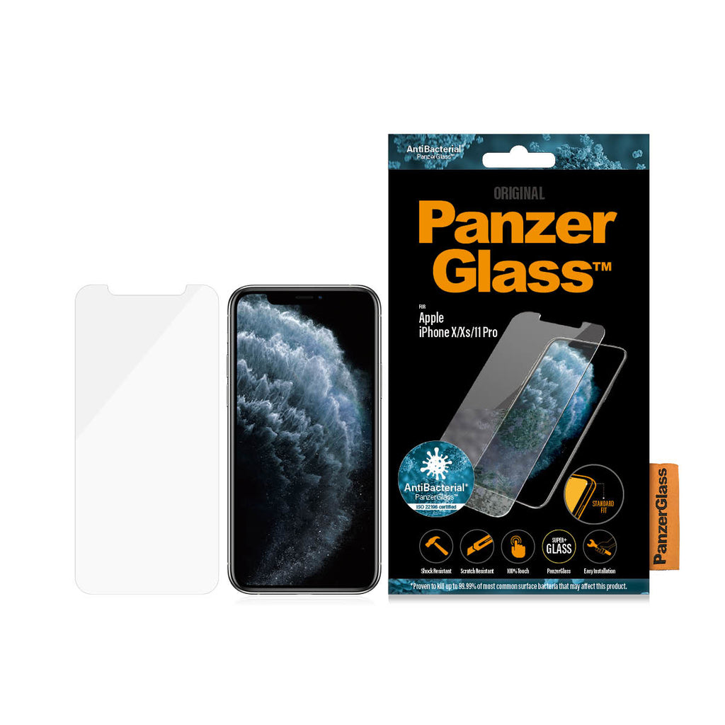 PanzerGlass ® Screen Protector iPhone 11 Pro | Xs | X | Standard Fit Protection d'écran transparent Apple 1 pièce(s)