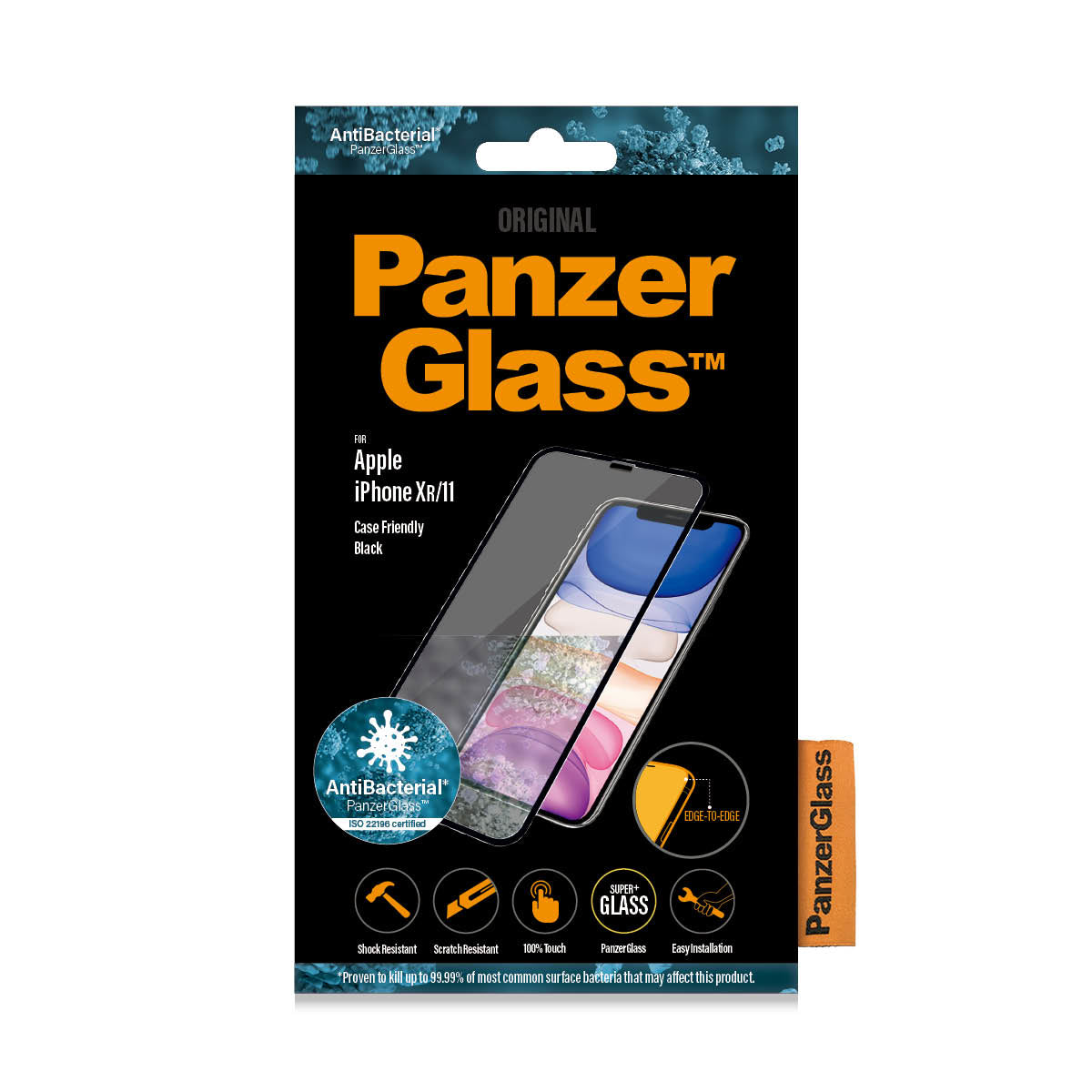 PanzerGlass ® Screen Protector iPhone 11 | XR | Edge-to-Edge Protection d'écran transparent Apple 1 pièce(s)