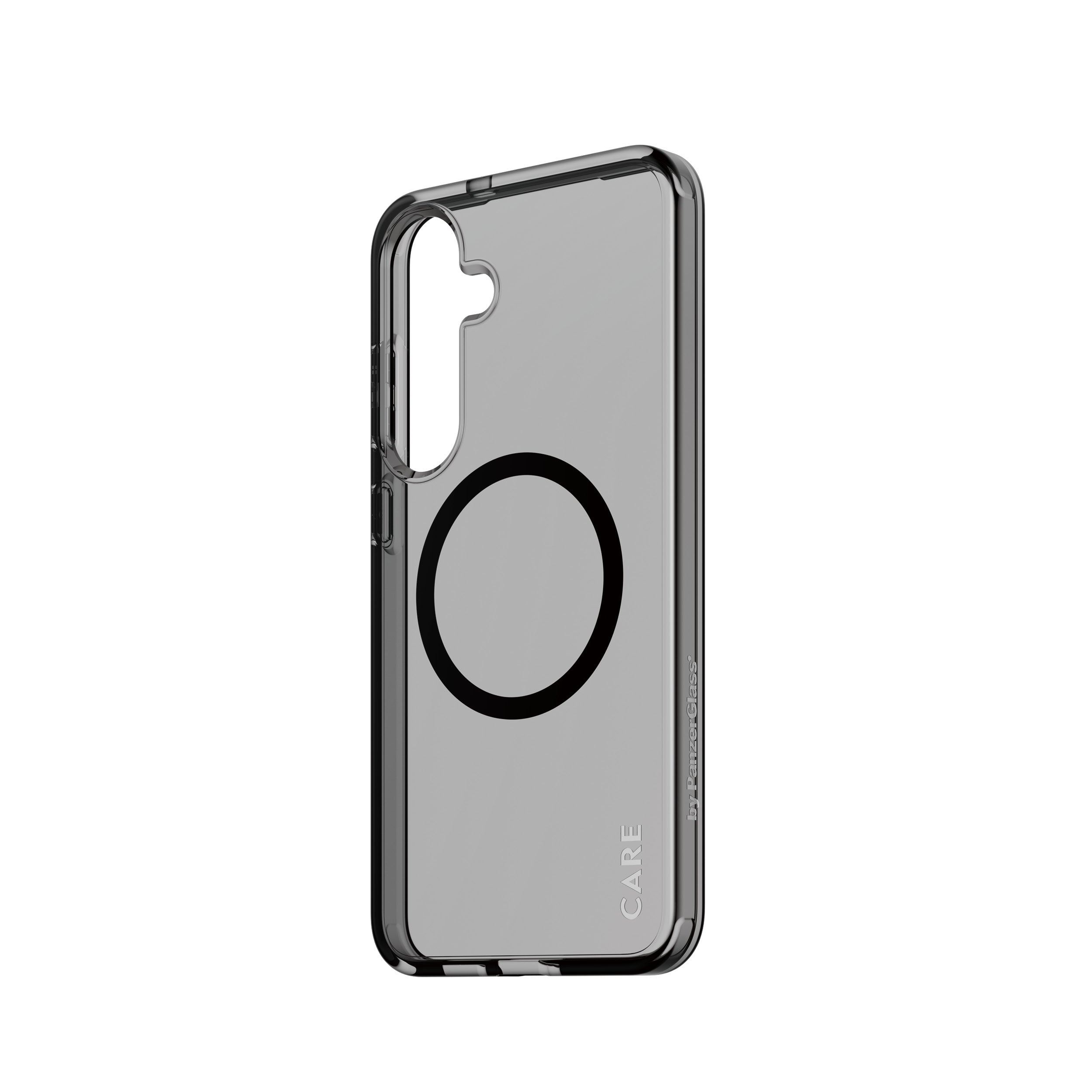 PanzerGlass PanzerGlass CARE™ by ® Urban Combat Case Smokey w. Black Qi Compatible Samsung Galaxy S25+ coque de protection pour téléphones portables Housse Noir