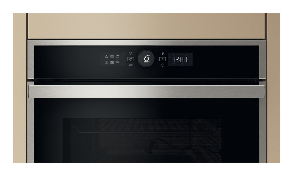 Whirlpool WOI4S8PPM1SX four 73 L Noir, Argent