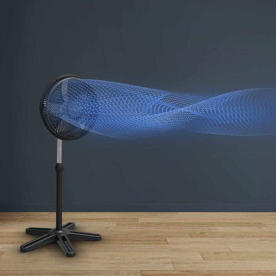 Rowenta Turbo Essential VU3110F0 ventilateur Noir