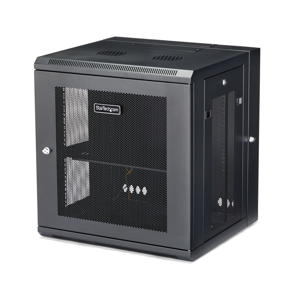 StarTech.com Armoire Réseau Murale 12U 19" avec Étagère 1U et 4 Montants