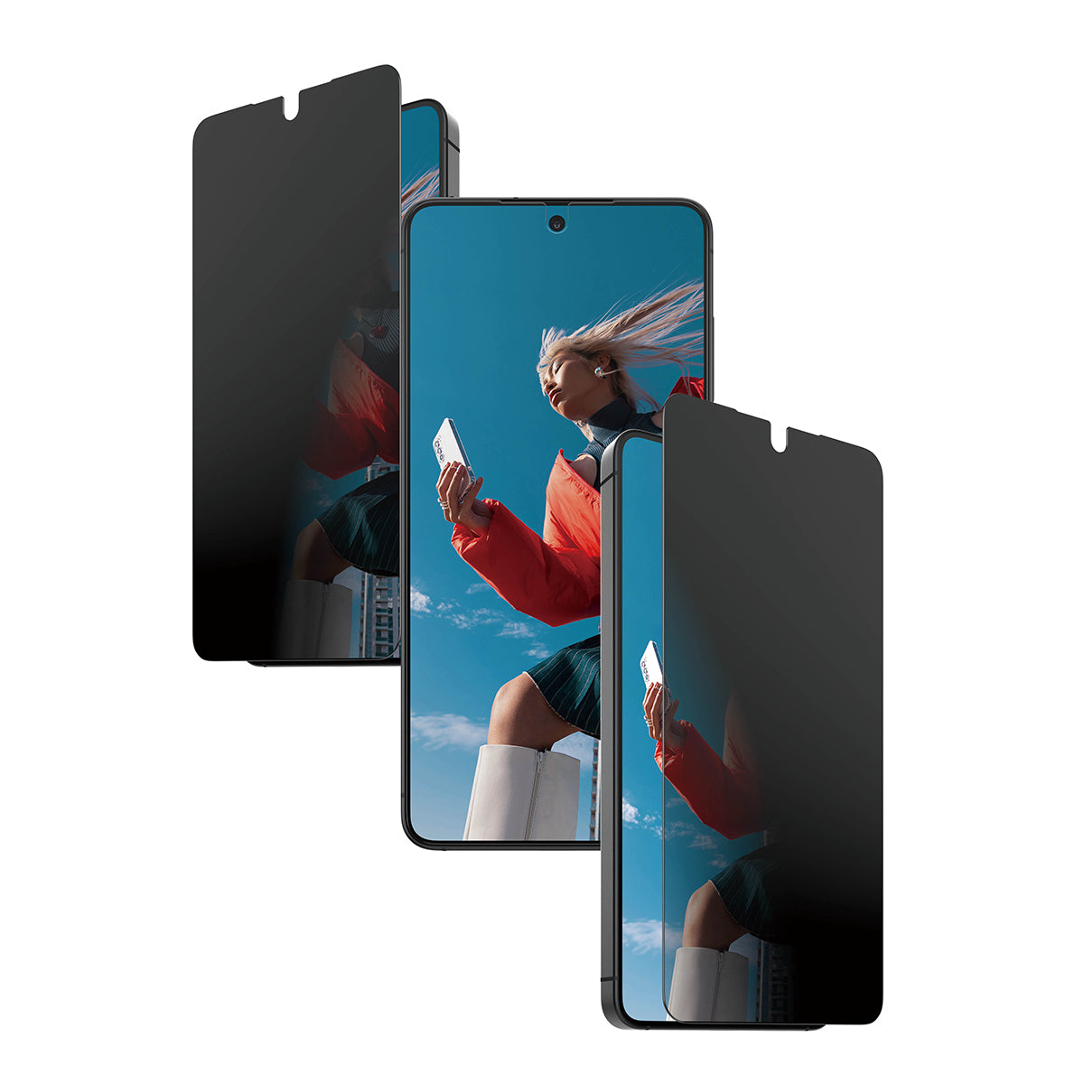 PanzerGlass ® 2-Way Privacy Screen Protector Samsung Galaxy S26 | Ultra-Wide Fit w. Fastfit in-a-box Protection d'écran transparent 1 pièce(s)