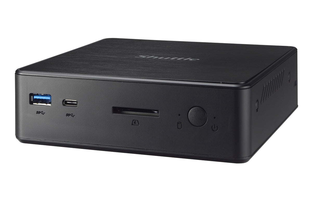 Shuttle Nano PC NC10U7 Intel i7-8565U, HDMI, DP, M.2, WiFi, VESA