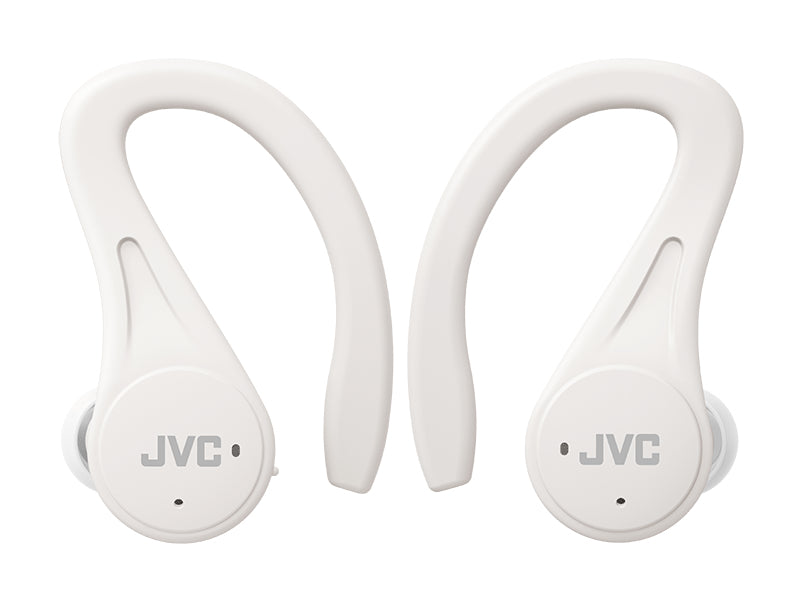 JVC HA-EC25T Casque True Wireless Stereo (TWS) Crochets auriculaires, Ecouteurs Appels/Musique Bluetooth Blanc