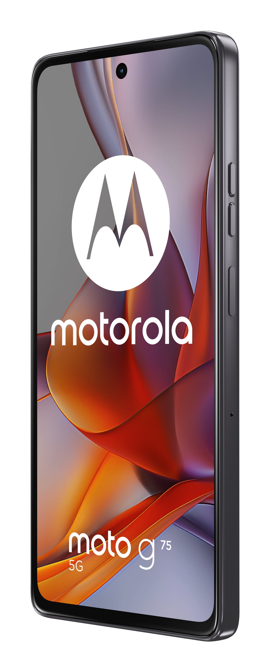 Motorola moto G75 5G 17,2 cm (6.78") Double SIM hybride Android 14 USB Type-C 8 Go 256 Go 5000 mAh Gris - vue 3