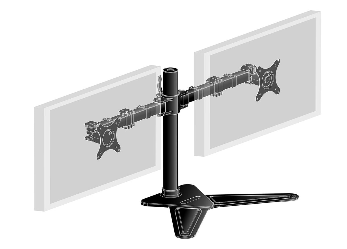 iiyama DS1002D-B1 Support d'Écran Plat pour Bureau 81,3 cm (32") Noir