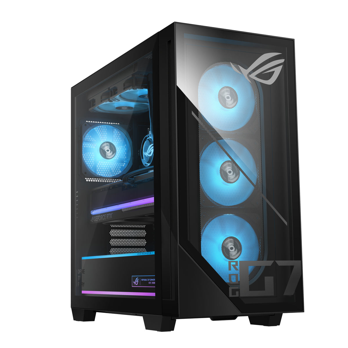 ASUS ROG G700 G700TF-7265KF225W Intel Core Ultra 7 265KF 32 Go DDR5 2 To SSD RTX 5070 Ti Windows 11 Home Noir