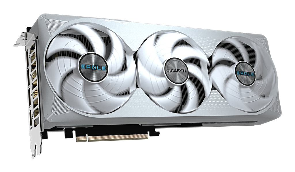 GIGABYTE GeForce RTX 5070 Ti EAGLE OC ICE SFF 16G Carte Graphique - 16 Go GDDR7, 256 bits, PCI-E 5.0, 2542 MHz Core Clock, 3 x DP 2.1a, 1 x HDMI 2.1b, NVIDIA DLSS 4, GV-N507TEAGLEOC ICE-16GD