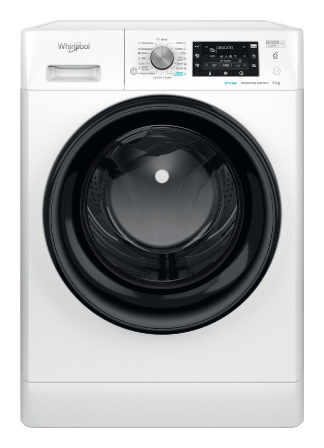 Whirlpool FFD 9489 BV EE machine à laver Charge avant 9 kg 1351 tr/min Blanc