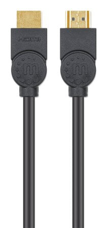 Manhattan Câble HDMI 4K@60Hz avec Ethernet, certifié CL3, 8 m, adapté à une installation encastrée, pour tous les appareils 4K et 1080p/HD, noir, Ultra HD 4K x 2K, mâle-mâle, garantie à vie, Premium High Speed - vue 3