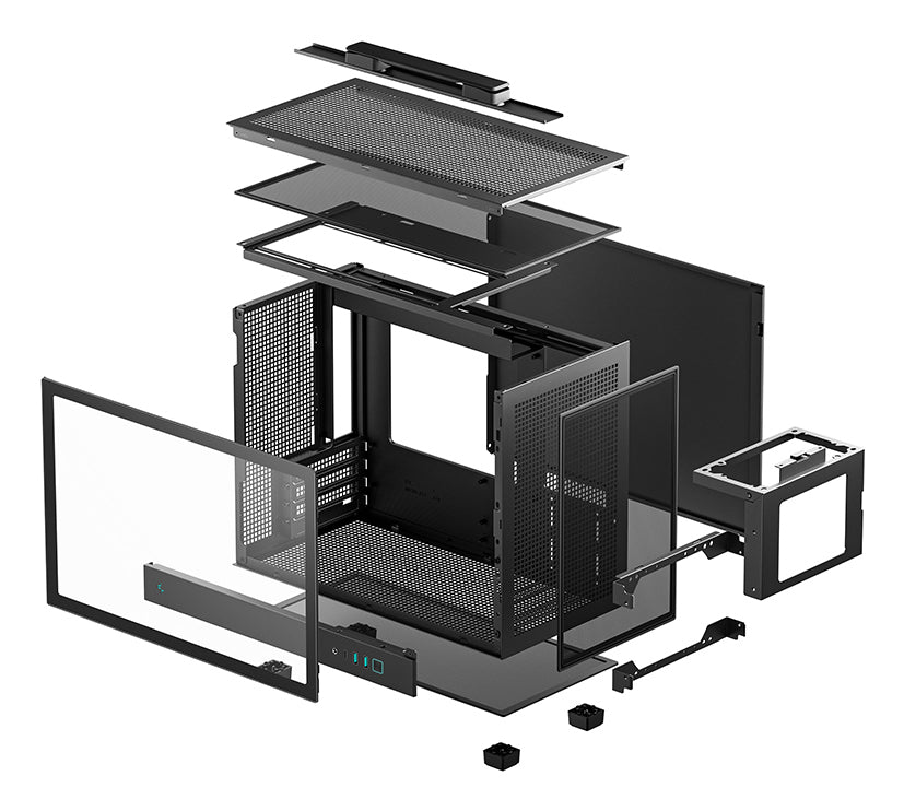 DeepCool CH160 PLUS Boîtier PC Tower Micro ATX