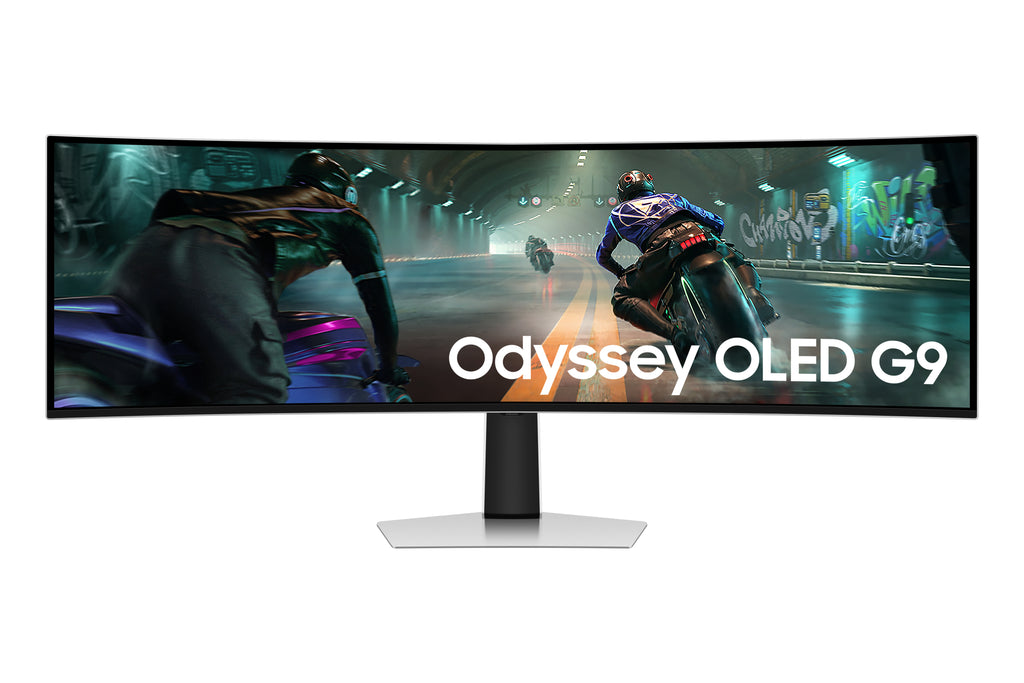 Samsung Samsung S49DG910SU écran plat de PC 124,5 cm (49") 5120 x 1440 pixels Dual QHD OLED Argent