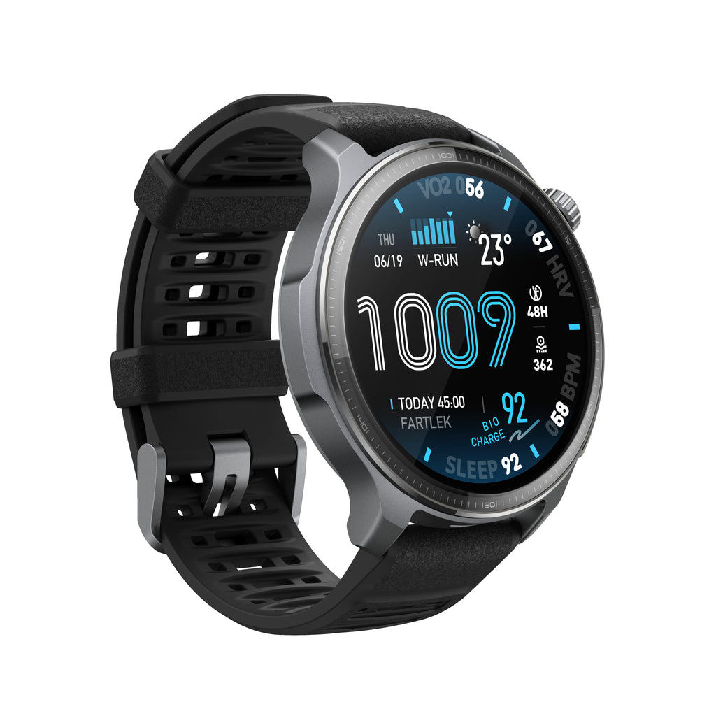 Amazfit Balance 2 XT 3,81 cm (1.5") AMOLED Numérique 480 x 480 pixels Écran tactile Noir Wifi GPS (satellite) - vue 4