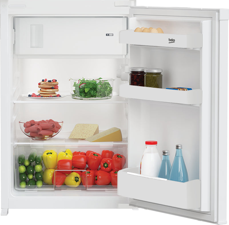 Beko B1754FN frigo combine Intégré 110 L Blanc