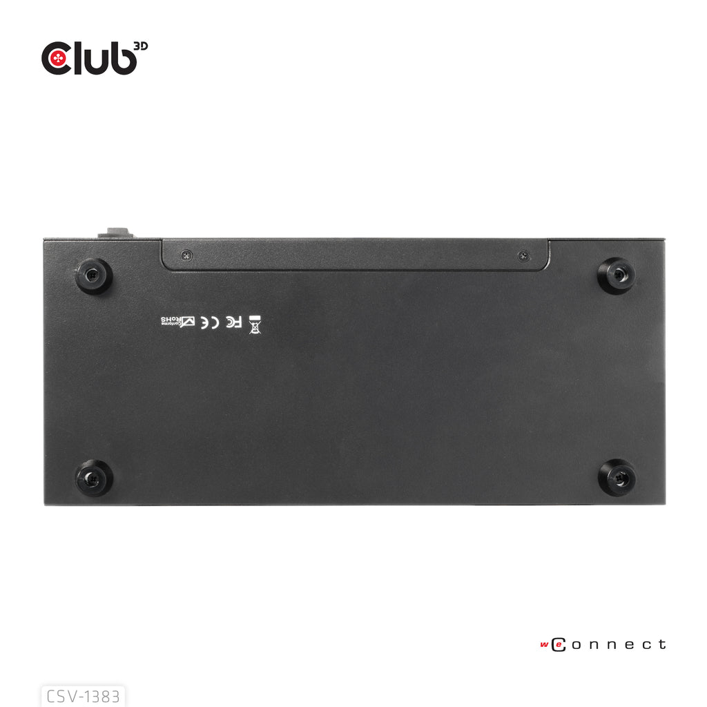 CLUB3D CSV-1383 Répartiteur Vidéo HDMI vers 8x HDMI 4K Ultra HD