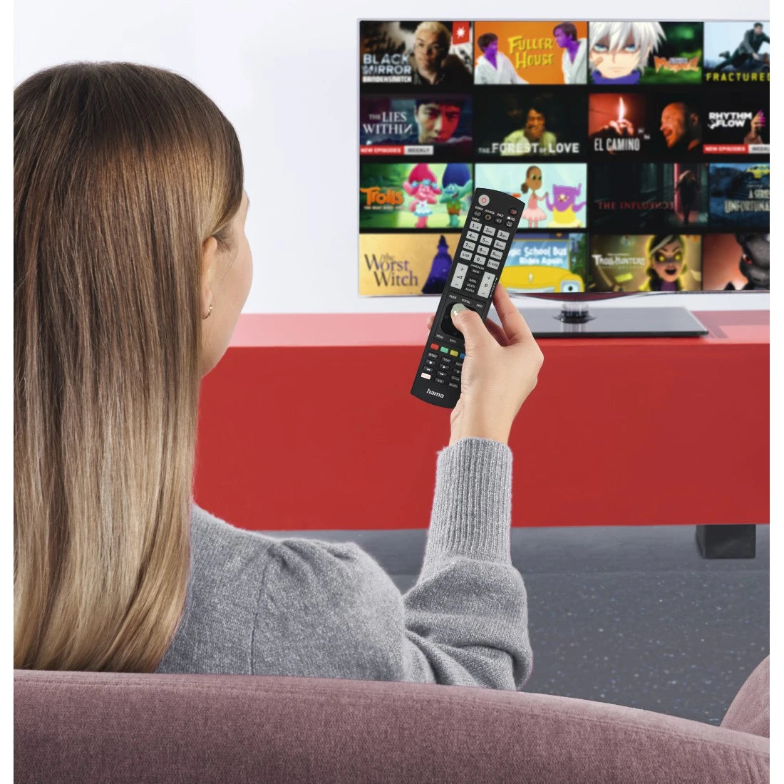 Hama 00221061 télécommande IR Wireless TV Appuyez sur les boutons