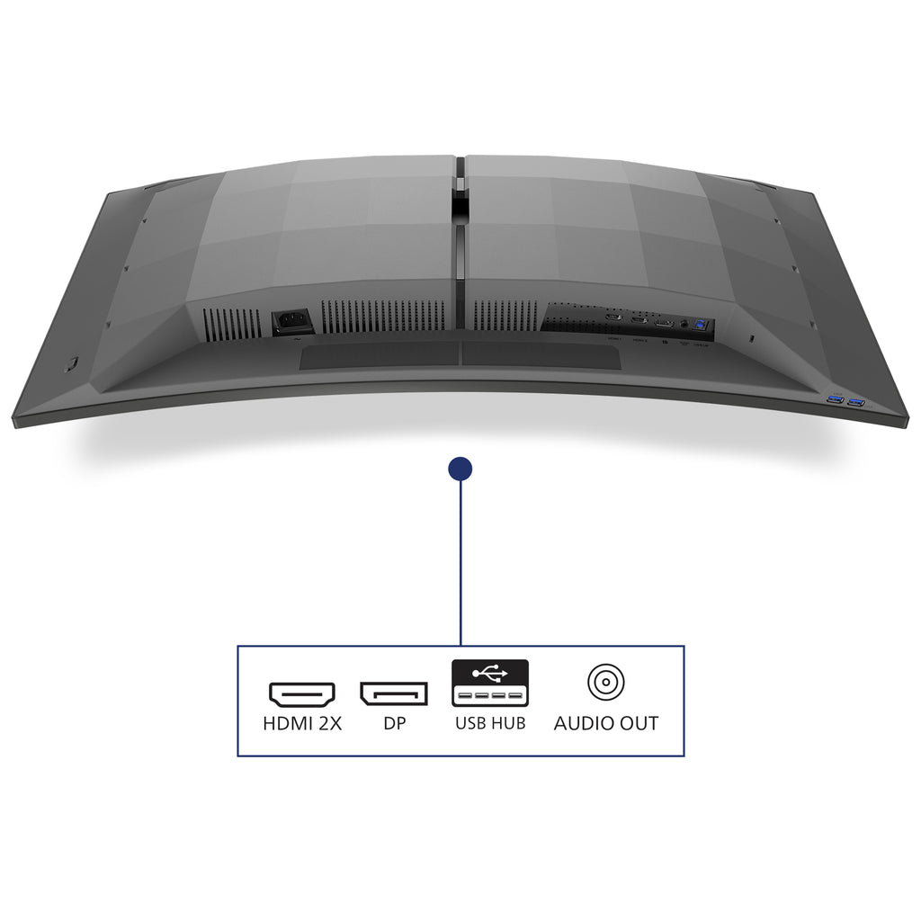 Philips Evnia 6000 34M2C6500/00 écran plat de PC 86,4 cm (34") 3440 x 1440 pixels Wide Quad HD QD-OLED Gris