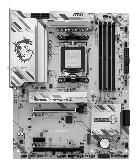 MSI B850 GAMING PLUS WIFI6E carte mère AMD B850 Emplacement AM5 ATX