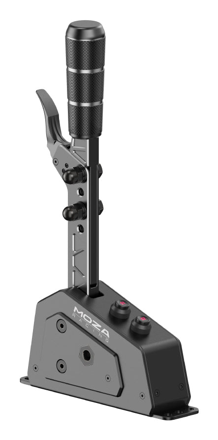 Levier de Vitesse Racing RS059 pour Simulateur de Course et de Vol, Aluminium et Métal, Noir