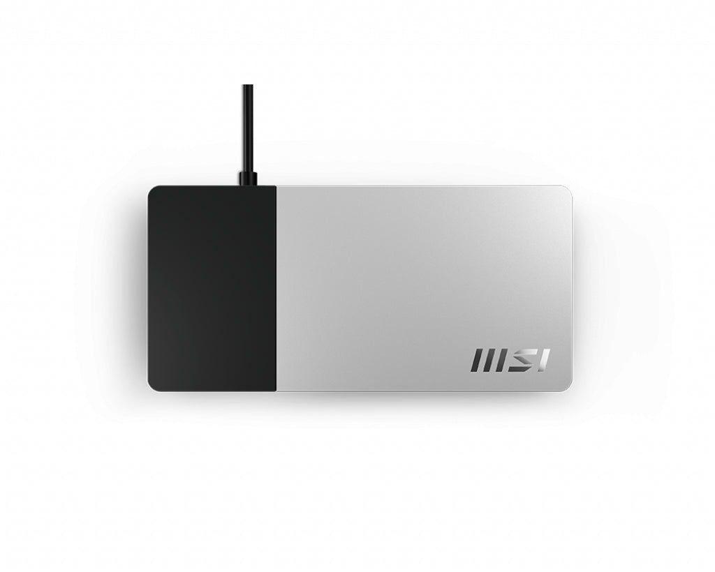 MSI USB-C Docking Station Gen 2 USB 3.2 Gen 2 (3.1 Gen 2) Type-C Noir - vue 4